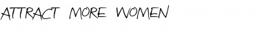 Download Attract more women Font