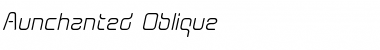 Download Aunchanted Oblique Font
