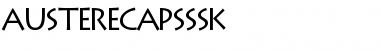 AustereCapsSSK Regular Font