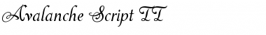 Download Avalanche Script TT Font