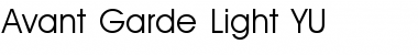 Download Avant Garde Light YU Font