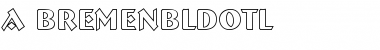 a_BremenBldOtl Regular Font