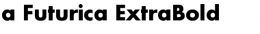 a_Futurica ExtraBold Font