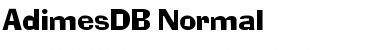 AdimesDB Normal Font