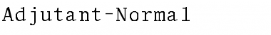 Download Adjutant-Normal Font