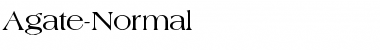 Download Agate-Normal Font