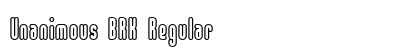 Unanimous BRK Regular Font Unanimous BRK Regular Font Preview