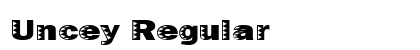 Uncey Regular Font Uncey Regular Font Preview