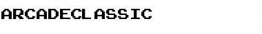 ArcadeClassic Regular Font