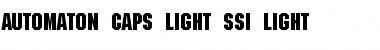Download Automaton Caps Light SSi Font