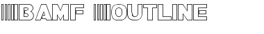 Bamf Outline Font