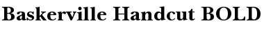 Baskerville Handcut BOLD Font