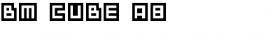 BM cube Font
