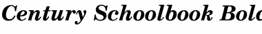 Century Schoolbook SWA Bold Italic Font