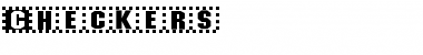 Checkers Regular Font