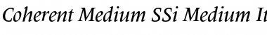 Coherent Medium SSi Medium Italic