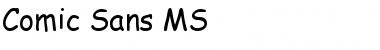 Comic Sans MS Regular Font