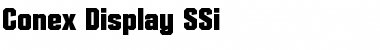 Download Conex Display SSi Font