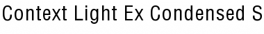 Download Context Light Ex-Condensed SSi Font