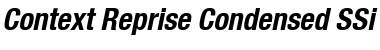 Context Reprise Condensed SSi Bold Condensed Italic