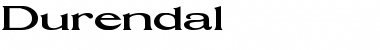 Durendal Regular Font