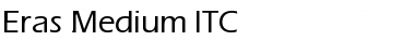 Download Eras Medium ITC Font