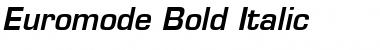 Euromode Bold Italic