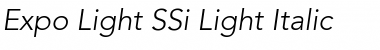 Download Expo Light SSi Font