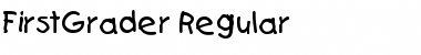 FirstGrader Regular Font