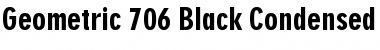 Geometr706 BlkCn BT Black Font