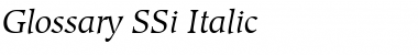 Glossary SSi Italic