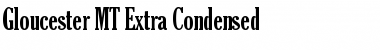 Download Gloucester MT Extra Condensed Font