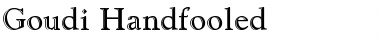 Download Goudi Handfooled Font