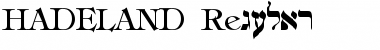 HADELAND Regular Font