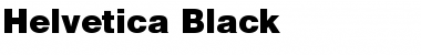 Download Helvetica-Black Font