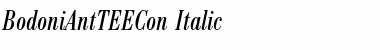 BodoniAntTEECon Italic Font