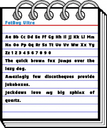 FatBoy Ultra Font