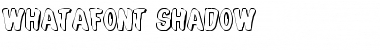 Whatafont Shadow Font