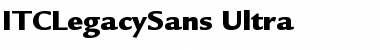 ITCLegacySans-Ultra Font