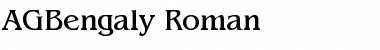 AGBengaly Roman Font