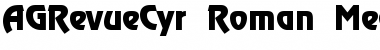 AGRevueCyr-Roman Font